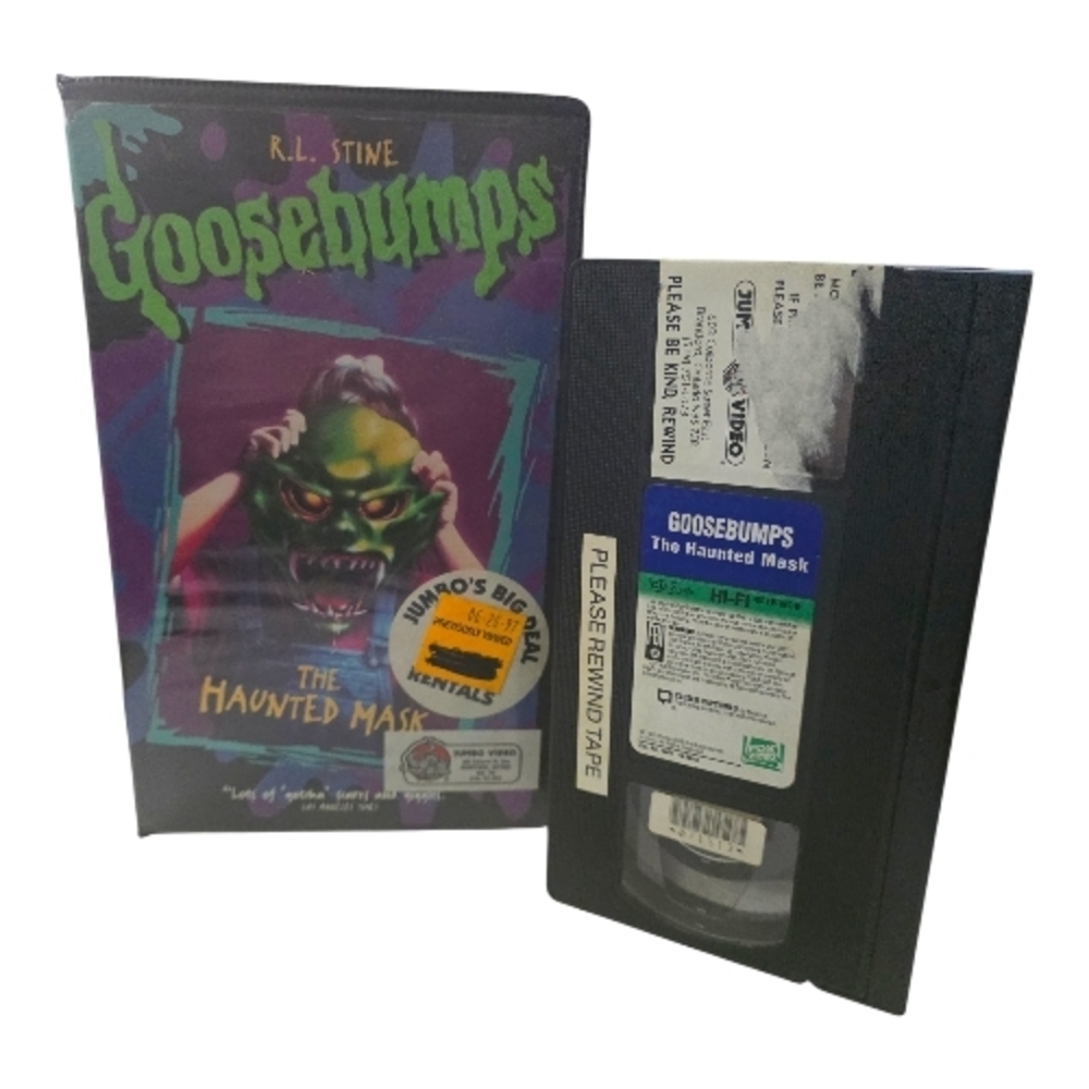 Goosebumps The Haunted Mask VHS